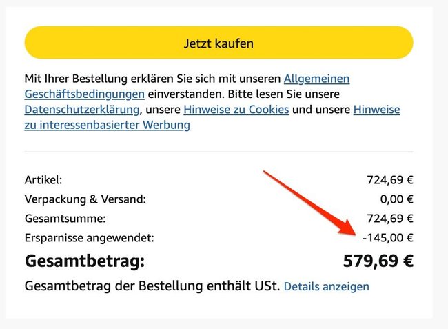 Im Warenkorb wird der Rabatt für das Chromebook automatisch abgezogen Im Warenkorb wird der Rabatt für das Chromebook automatisch abgezogen