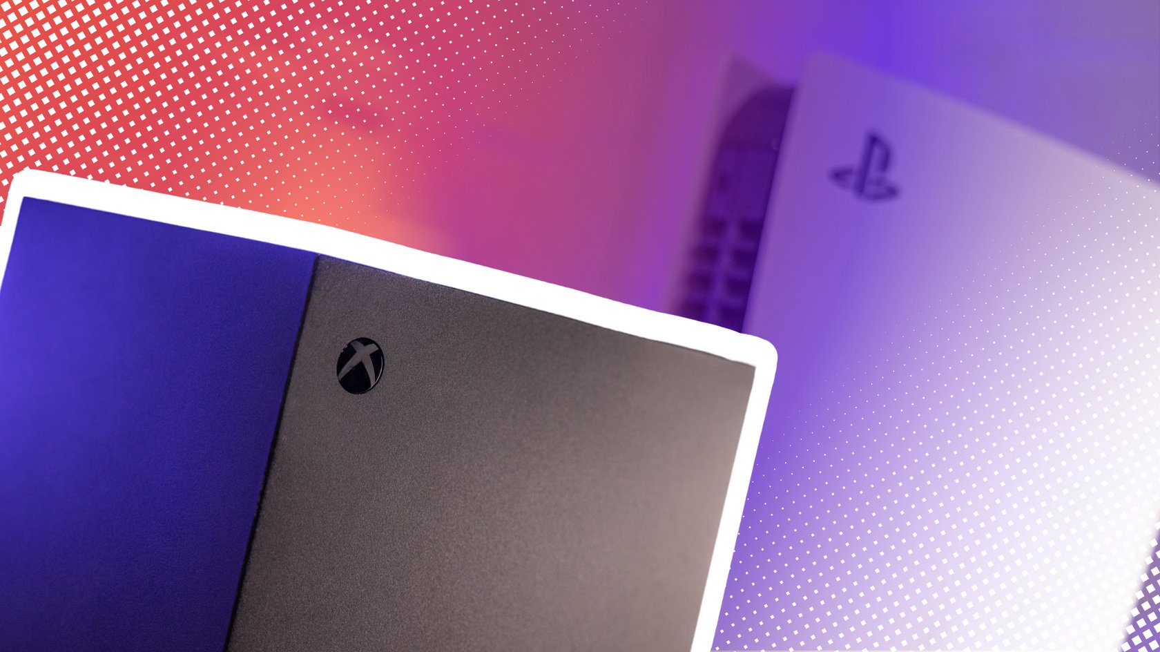 Die Xbox Series X und die PS5. Die Xbox Series X und die PS5.