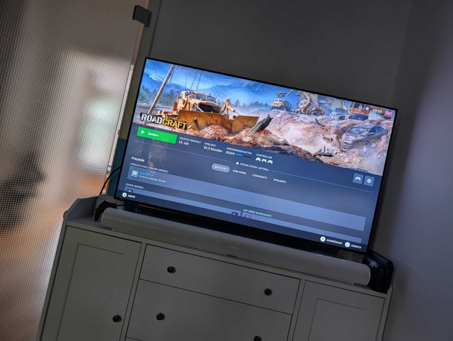 Aufm Fernseher PC-Spiele zocken Aufm Fernseher PC-Spiele zocken