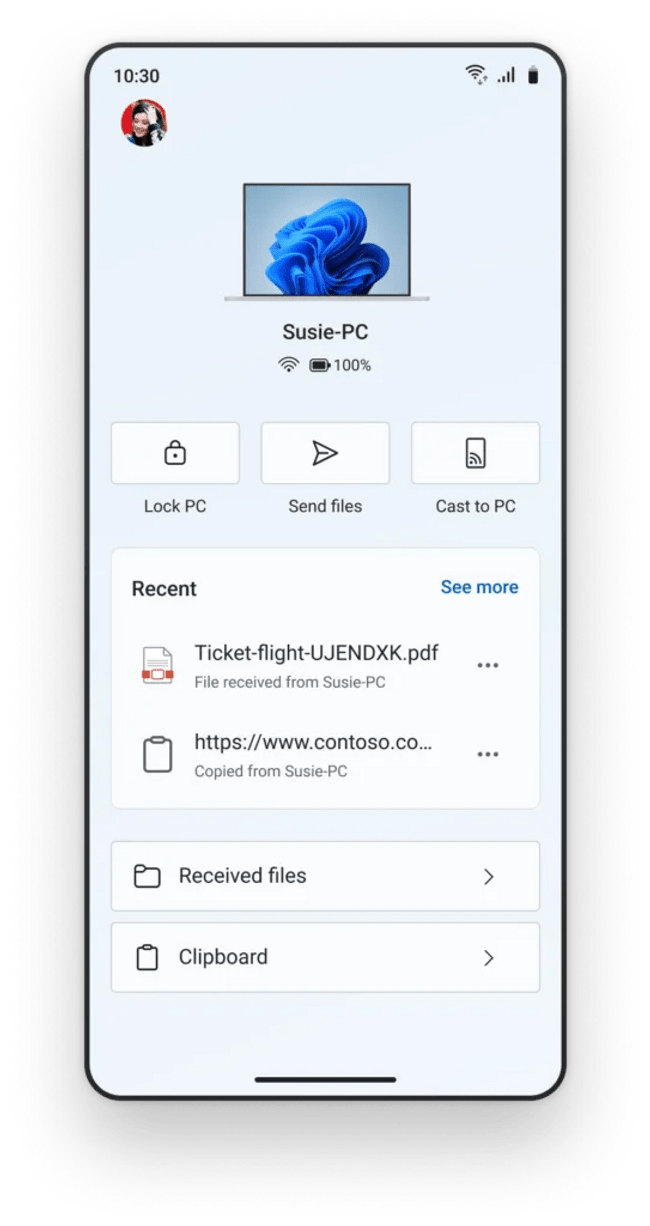 Neue Link zu Windows Oberfläche Neue Link zu Windows Oberfläche