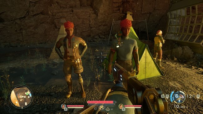 Trotz Verbesserung wirken viele NPCs statisch wie Schaufensterpuppen. Trotz Verbesserung wirken viele NPCs statisch wie Schaufensterpuppen.