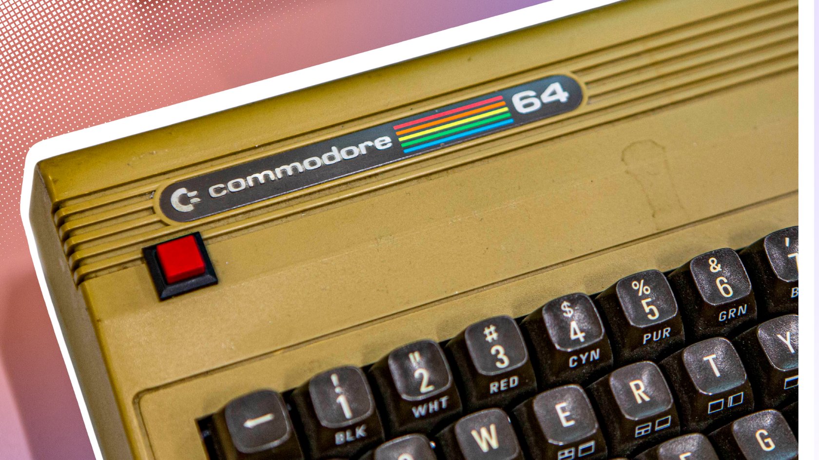 Aufnahme von einem C64 Gerät Aufnahme von einem C64 Gerät