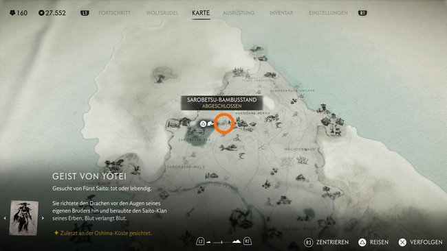 Standort vom Sarobetsu-Bambusstand. Standort vom Sarobetsu-Bambusstand.