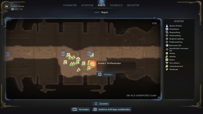 Bei Aunties Waffenladen auf der USC Undisputed Claim bekommt ihr die Popup-Waffe. Bei Aunties Waffenladen auf der USC Undisputed Claim bekommt ihr die Popup-Waffe.