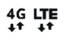 4G LTE Icon 4G LTE Icon