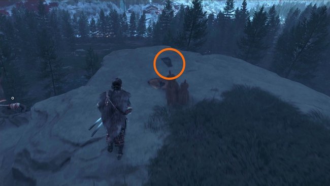 Fundort von Hos Fundort von Hos