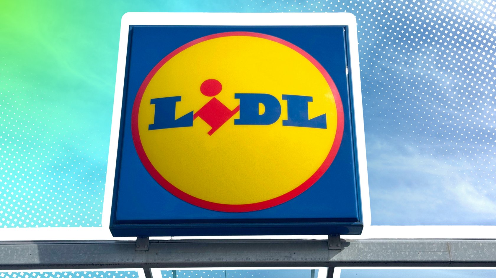 Das Logo von Lidl.