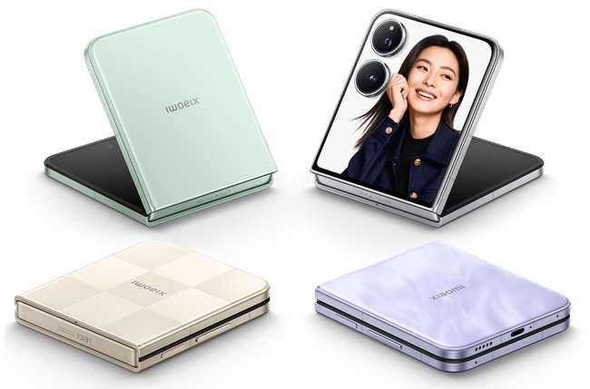 Farben des Xiaomi Mix Flip 2. Farben des Xiaomi Mix Flip 2.