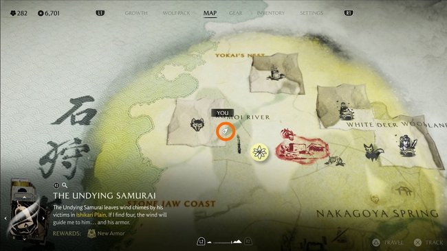 Fundort der vierten Windglocke Fundort der vierten Windglocke