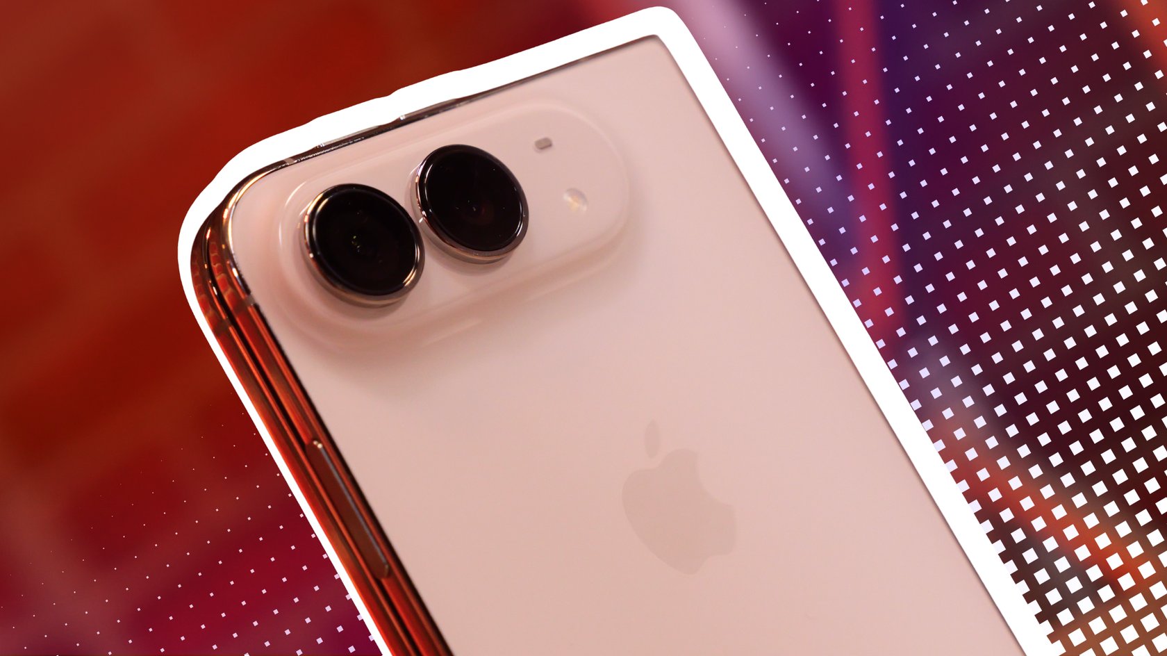 Das iPhone Duo vor einer Backsteinwand