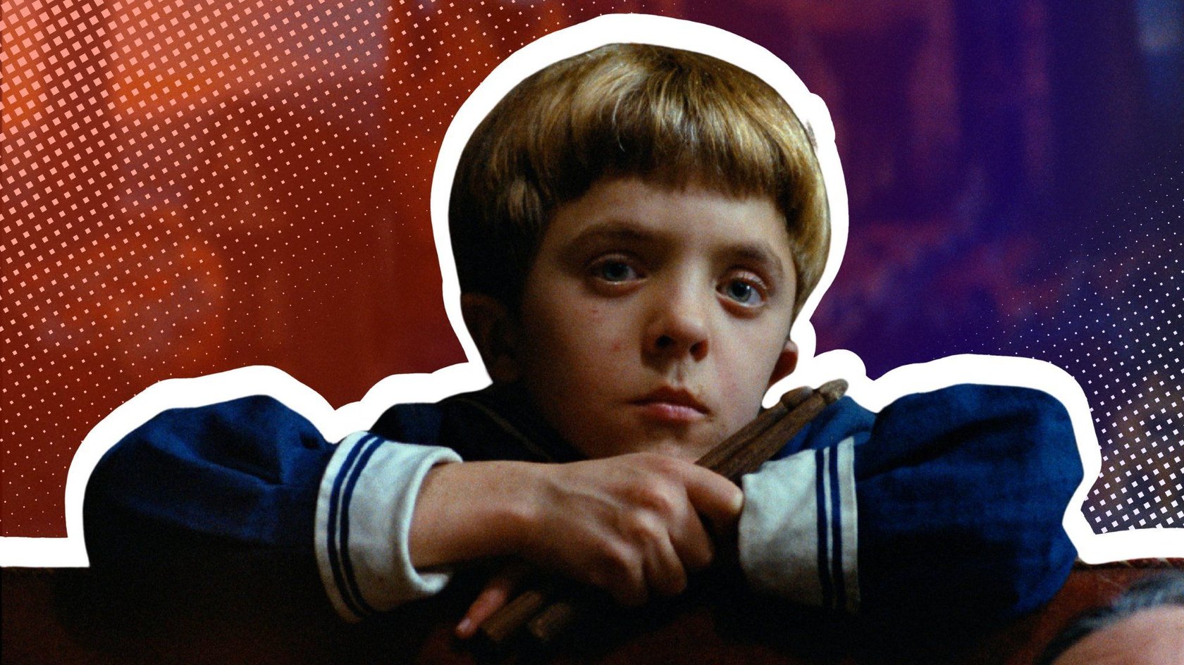 Oskar Matzerath (David Bennent) protestiert gegen die Erwachsenenwelt. Oskar Matzerath (David Bennent) protestiert gegen die Erwachsenenwelt.