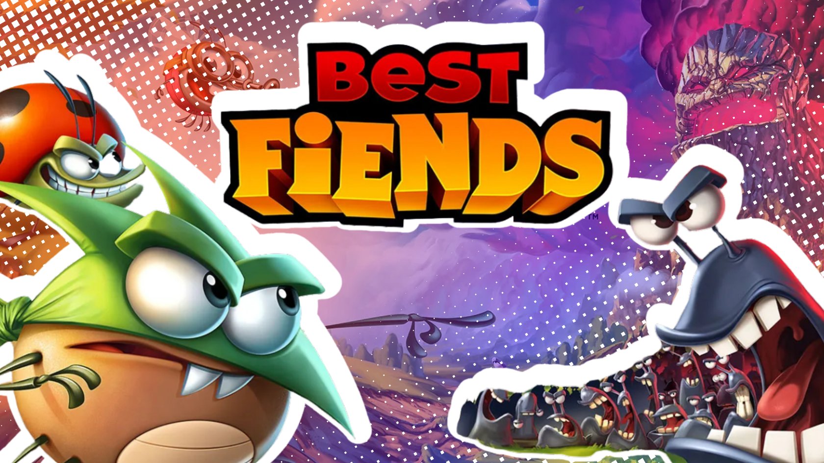Best Fiends ist verfügbar auf iOS und Android. Best Fiends ist verfügbar auf iOS und Android.