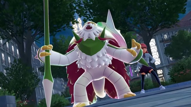 Mega-Brigaron in Pokémon-Legenden Z-A. Mega-Brigaron in Pokémon-Legenden Z-A.