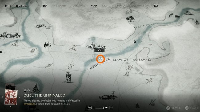 Fundort von Ikupasuy Fundort von Ikupasuy