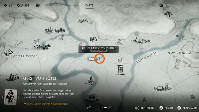 Fundort der "Großer Berg"-Wolfshöhle. Fundort der "Großer Berg"-Wolfshöhle.