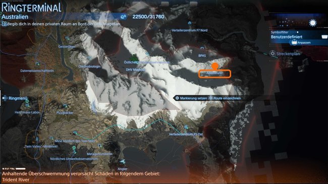Fundort des Preppers Abenteurer auf der Karte von Death Stranding 2 Fundort des Preppers Abenteurer auf der Karte von Death Stranding 2