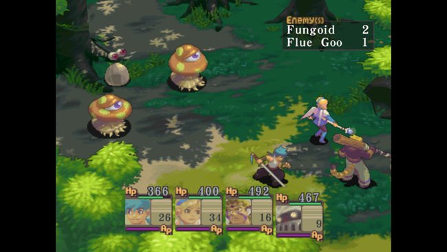 Breath of Fire 4 sieht dank Anime-Optik immer noch schick aus. Breath of Fire 4 sieht dank Anime-Optik immer noch schick aus.