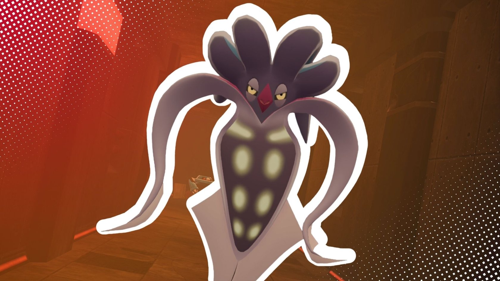 Ein Calamanero in einem dunklen Gang. Ein Calamanero in einem dunklen Gang.