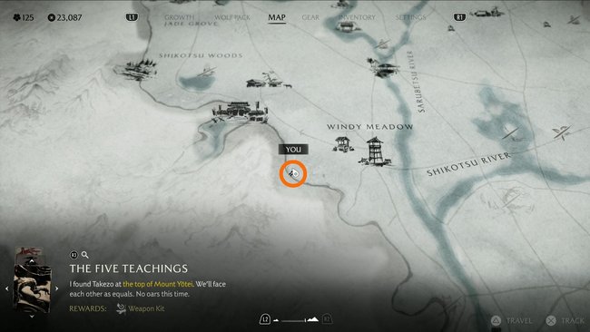 Fundort von Ninketeyep Fundort von Ninketeyep