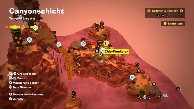 Hier findet ihr den Chip-Wechsler in der Canyonschicht. Hier findet ihr den Chip-Wechsler in der Canyonschicht.