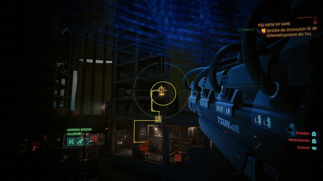 Kabelschacht zum Generator Kabelschacht zum Generator