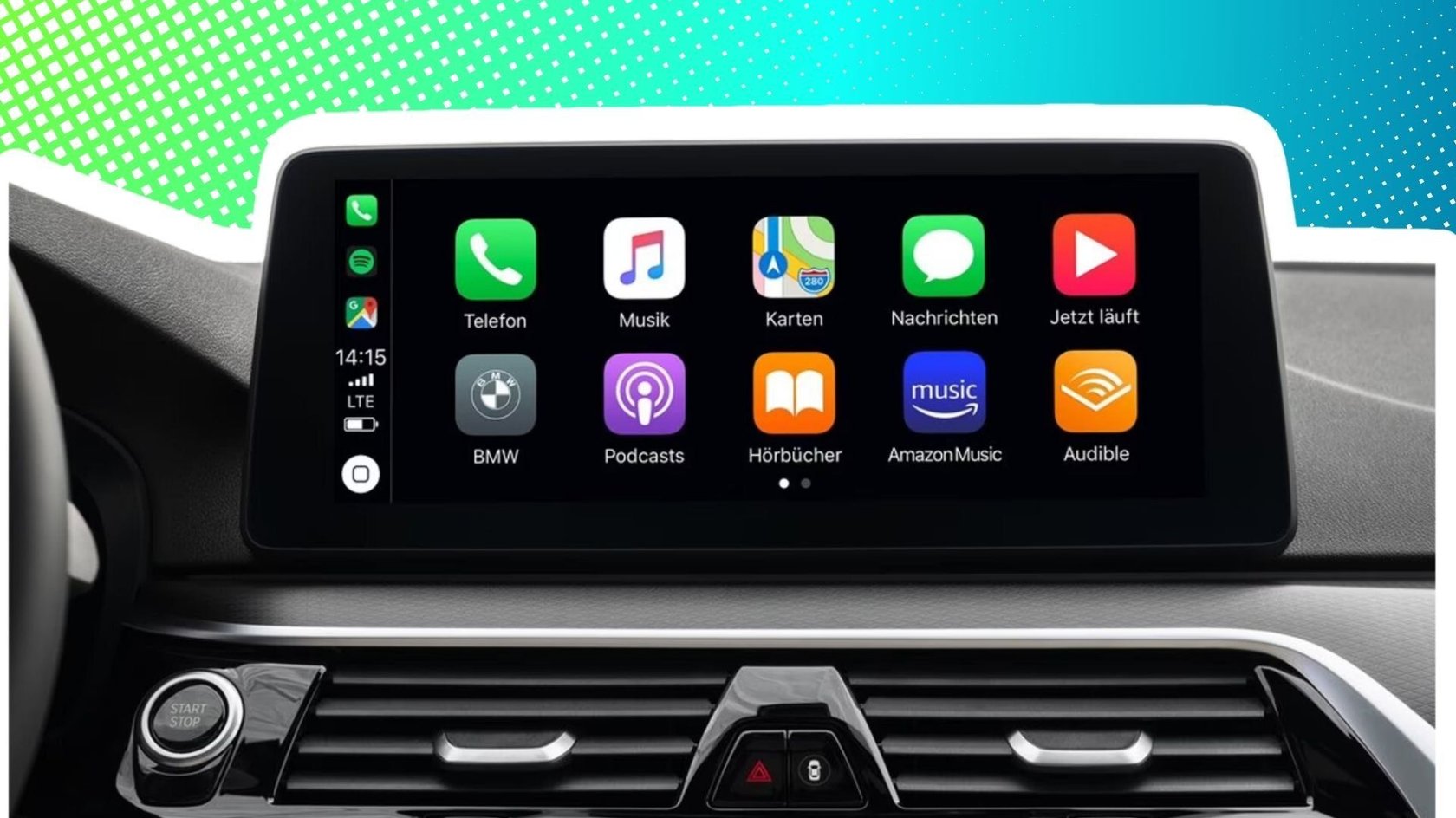 CarPlay bringt viele Funktionen eures iPhones auf das Infotainment-System eures Autos. CarPlay bringt viele Funktionen eures iPhones auf das Infotainment-System eures Autos.
