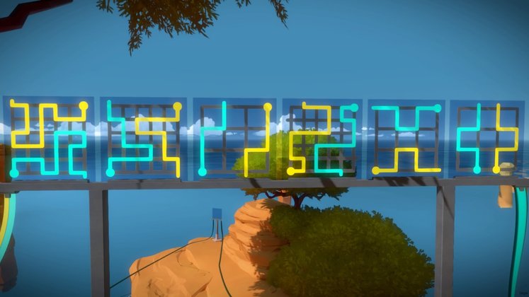 Unterschiedliche Farben der Linien und Punkte erhöhen den Schwierigkeitsgrad. Unterschiedliche Farben der Linien und Punkte erhöhen den Schwierigkeitsgrad.