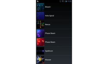 Android Live Wallpaper einstellen