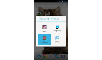 Android Live Wallpaper einstellen