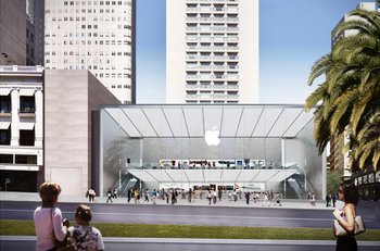 Rendering für neuer Flagship Store am Union Square