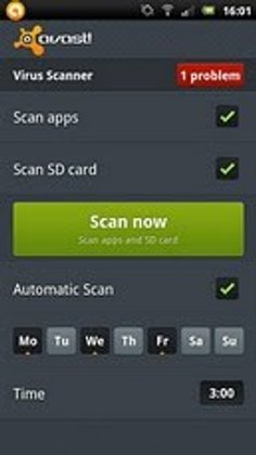 Avast Mobile Security fuer Android Virus Scanner Startseite Avast Mobile Security fuer Android Virus Scanner Startseite