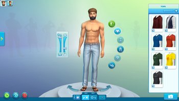 Die Sims 4 Charaktergenerierung