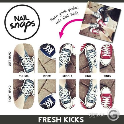 Frauen aufgepasst- Instagram-Nagel-Kunst mit NailSnaps Frauen aufgepasst- Instagram-Nagel-Kunst mit NailSnaps