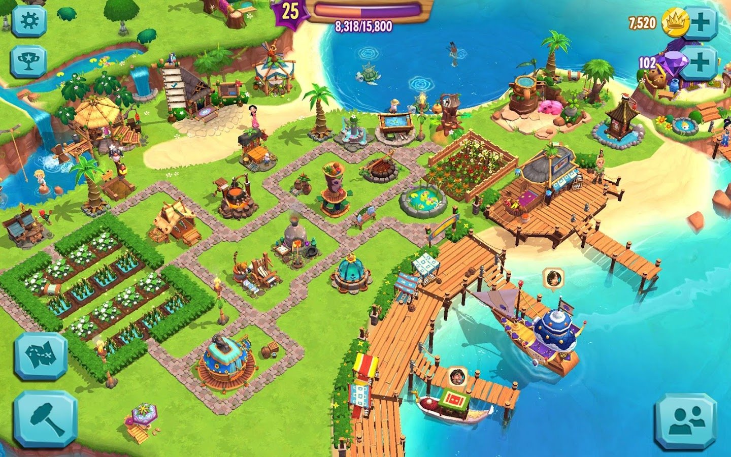 paradise bay game