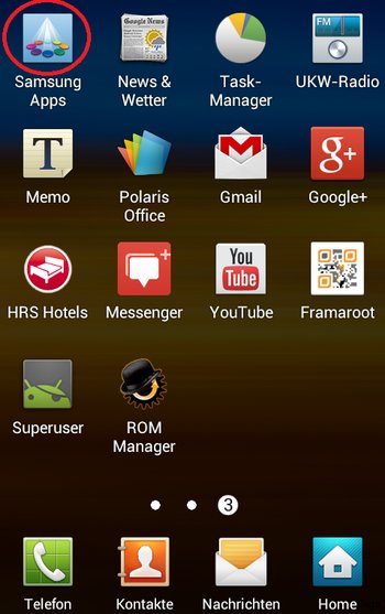 Samsung App Market Icon