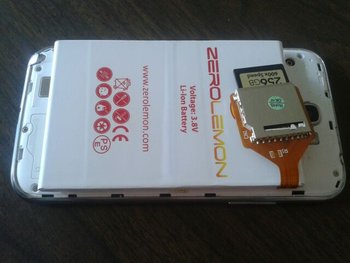 Samsung Galaxy Note 2 Akku und Speicher
