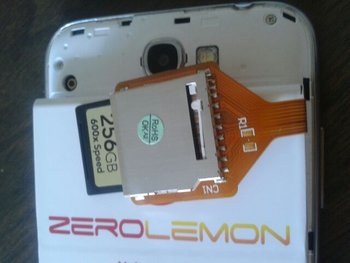 Samsung Galaxy Note 2 SD Speicherkarte