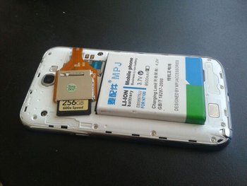 Samsung Galaxy Note 2 Akku