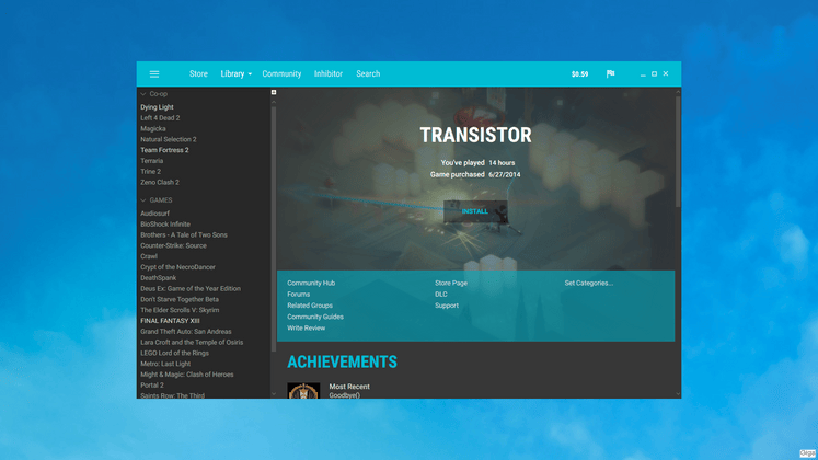 Air Skin für Steam Air Skin für Steam