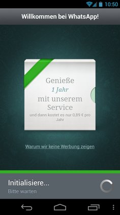 Whattsapp ist ein Jahr lang kostenlos Whattsapp ist ein Jahr lang kostenlos