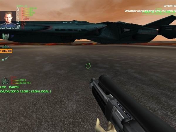 Battlecruiser Millenium: Nicht nur im Weltall seid ihr unterwegs, auch auf Planeten dürft ihr euch austoben