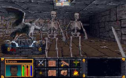 The Elder Scrolls - Arena: Sind bereits die ersten Ratten gefährliche Gegner, sollten nur wahre Helden diesen Skeletten gegenübertreten