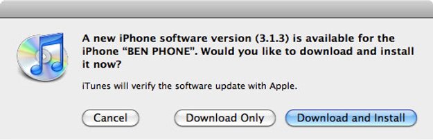 iPhone OS 3.1.3