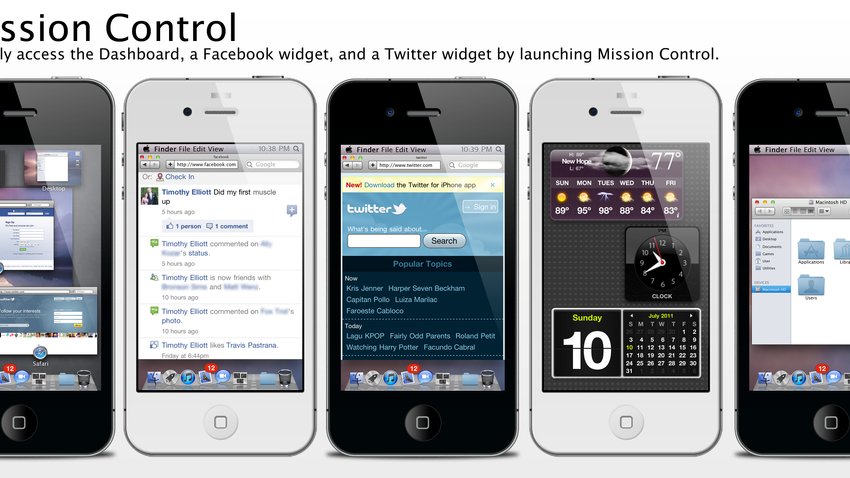 OS X Lion Ultimatum Mission Control