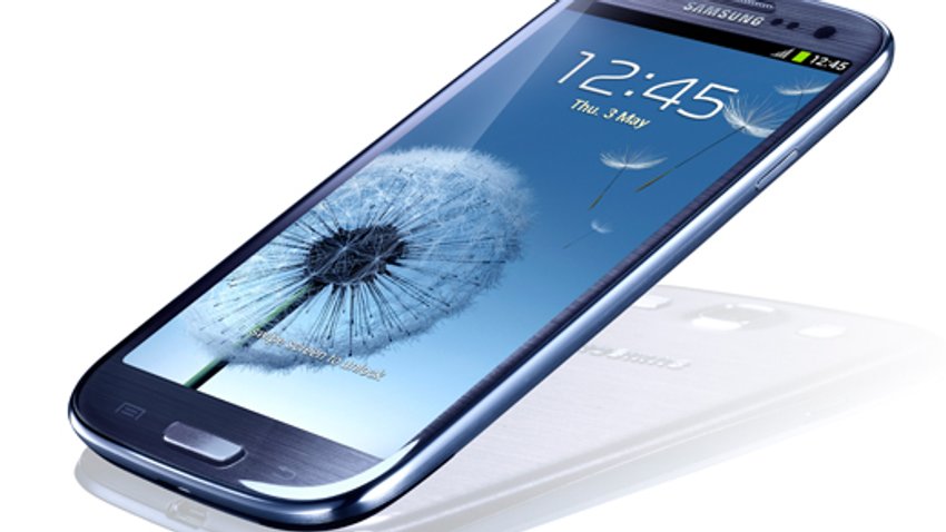 Samsung Galaxy S3 pepple blue