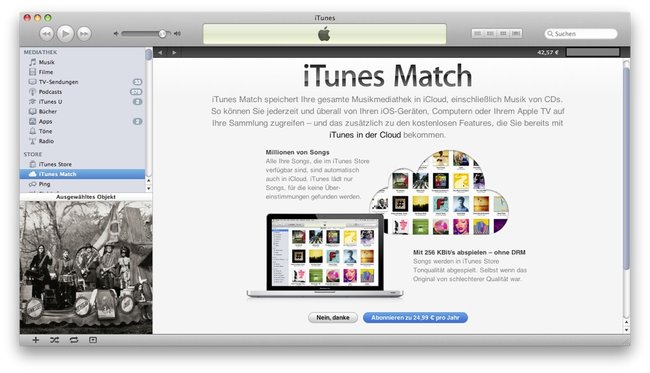 iTunes-Match-abonnieren