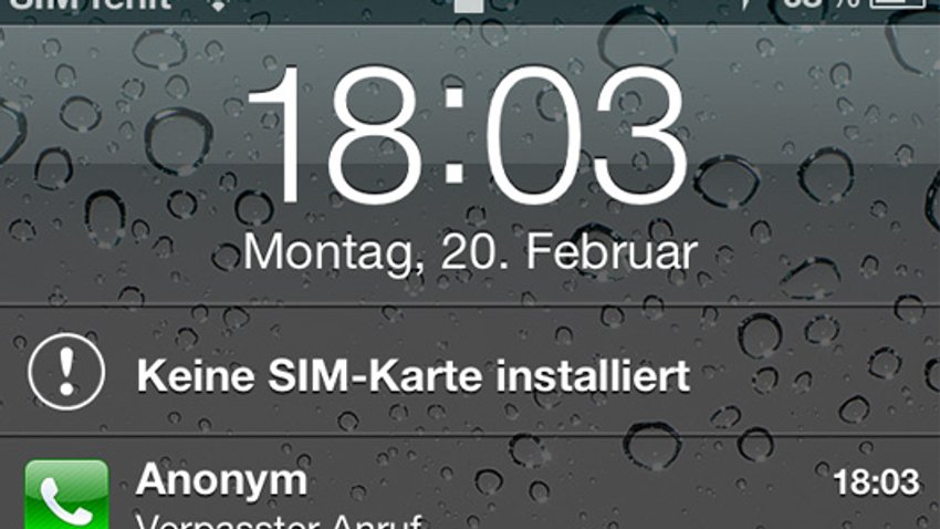 iOS 5 Codesperre-Bug