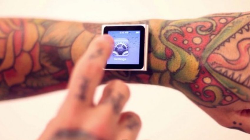 iDermal iPod Halterung