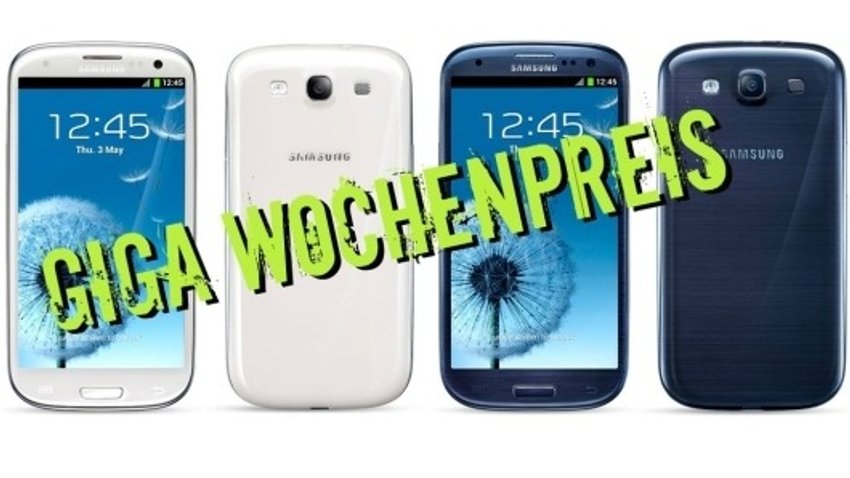 Samsung Galaxy S3 Wochenpreis