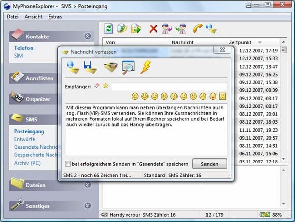 MyPhoneExplorer: Kies Alternative